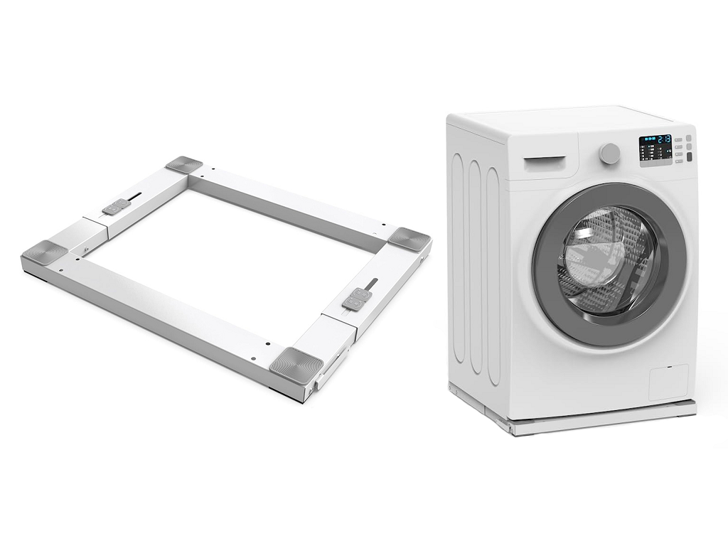 base per lavatrici e asciugatrici ntivibrazione con ruote base wash pro meliconi.png Base per Lavatrici E Asciugatrici Universale Antivibrazione con Ruote Base Wash Pro | Meliconi - immagine 1